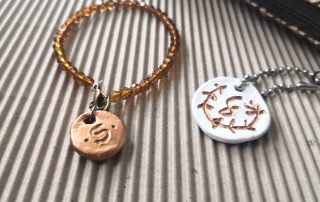 Air Dry Clay Bracelet and Keychain Charms