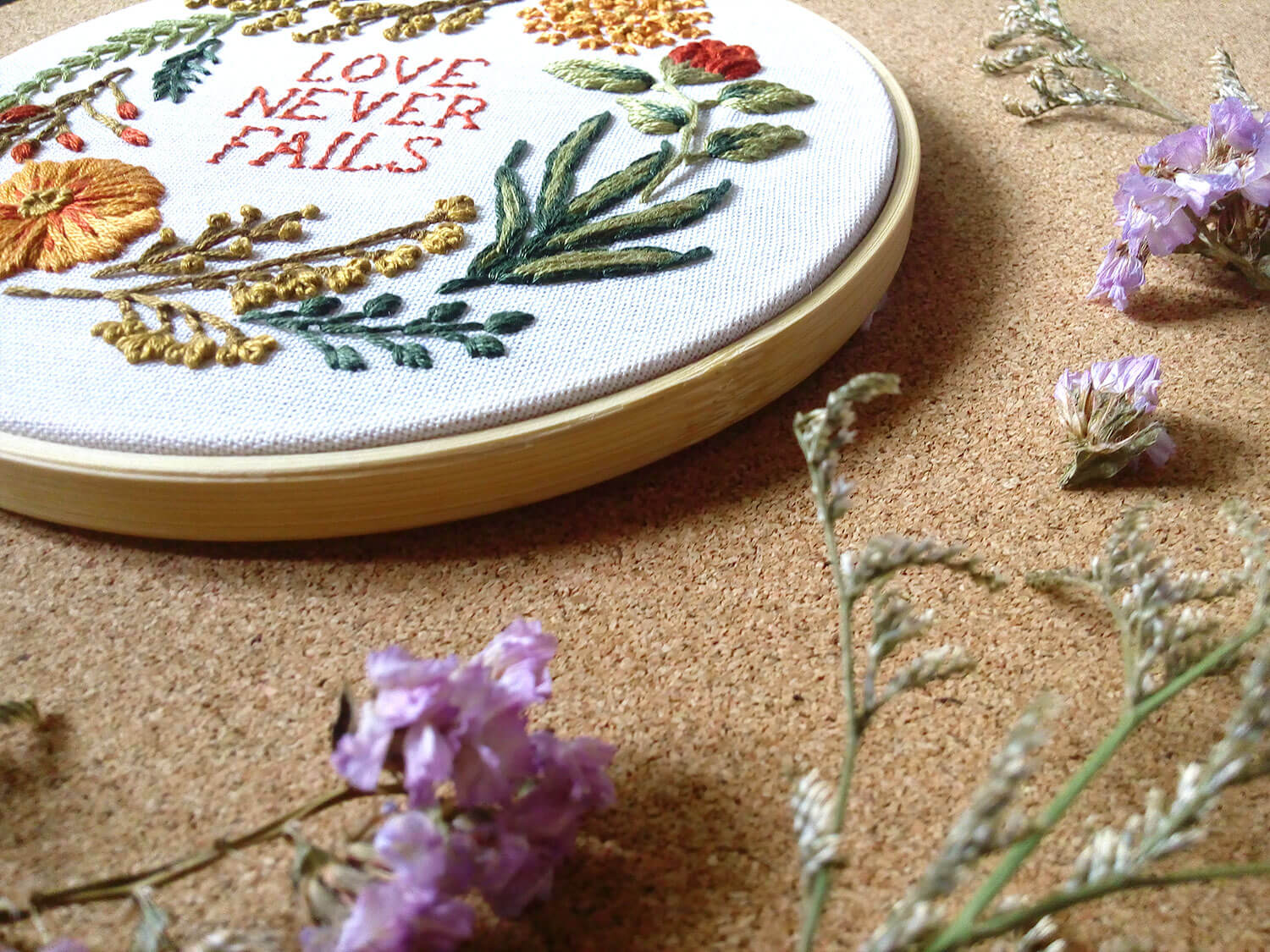 Flower Embroidery Pattern: Conjure Up Your Fantasy World