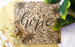 Hope in Tough Times - Heartily Handcrafted