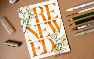Heartily Handcrafted - Renewed Lettering Art