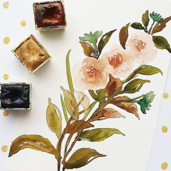 Heartily Handcrafted Spotted: Ever After Art by Odessa - Watercolor Art