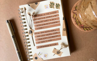 Bible Verse Craft Journal - Heartily Handcrafted by Sarrah