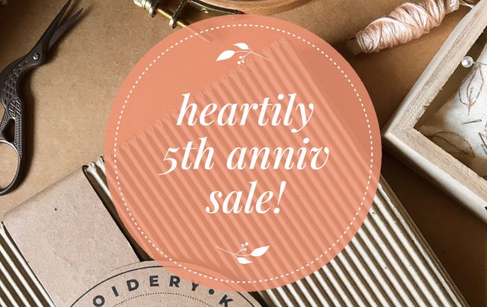Heartily Fifth Anniversary Sale